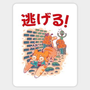 STREET NEKO Sticker